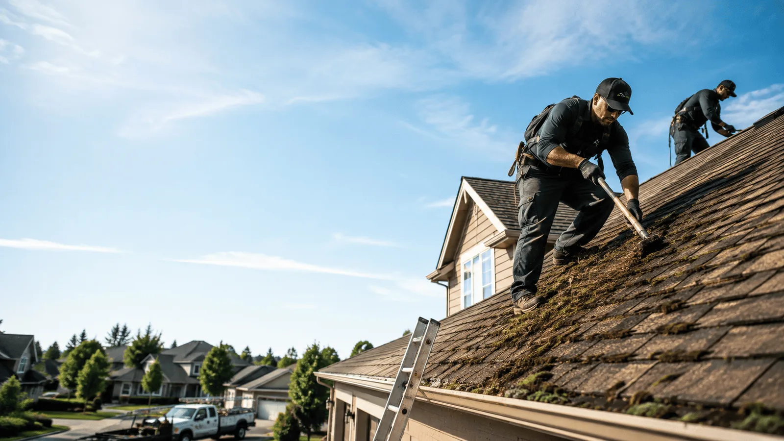Roof Moss Removal in Rains, SC near me